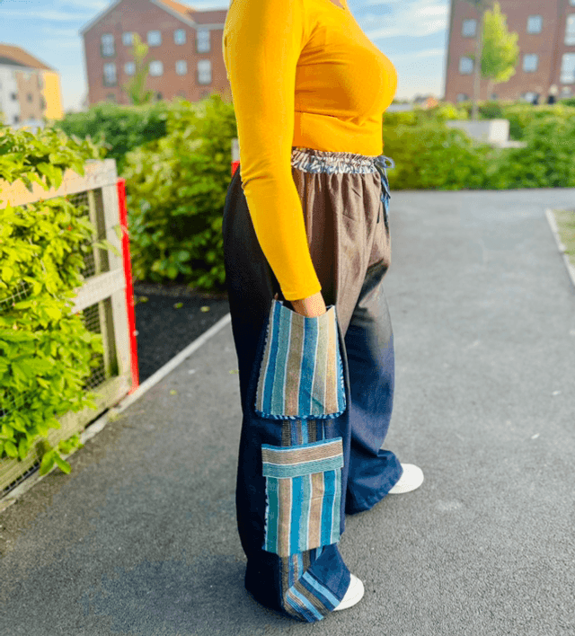 Demin & Asoke Cargo Pants