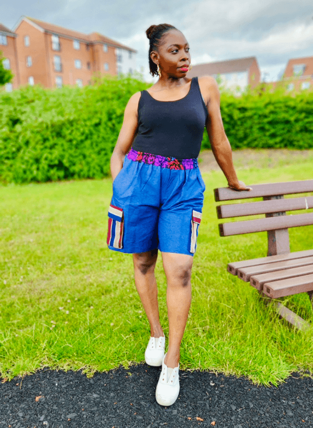 Denim &amp; Asoke Cargo Shorts